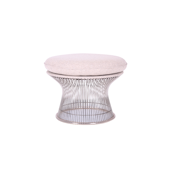 Platner Easy Ottoman